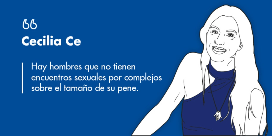 Cecilia Ce, la sexóloga del millón de seguidores: “Hay hombres que no tienen encuentros sexuales por complejos sobre el tamaño de su pene”
