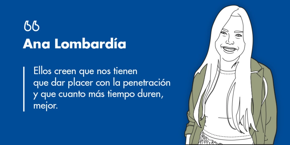 Ana Lombardía, sexóloga: “Ellos creen que nos tienen que dar placer con la penetración y que cuanto más tiempo duren, mejor”