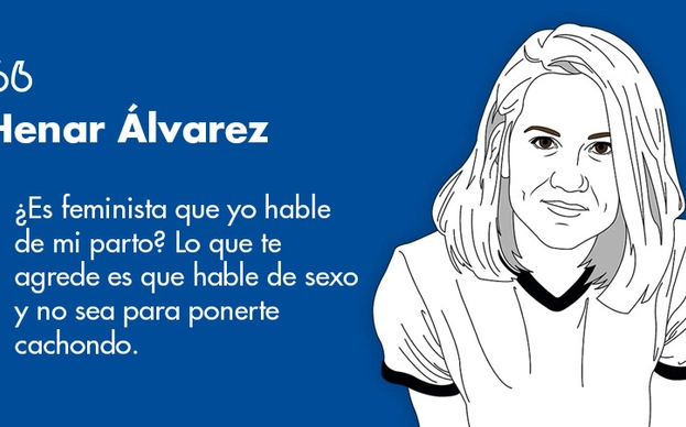 Henar Álvarez, cómica, guionista y escritora: ¿Es feminista que yo hable de mi parto? Lo que te agrede es que hable de sexo y no sea para ponerte cachondo”