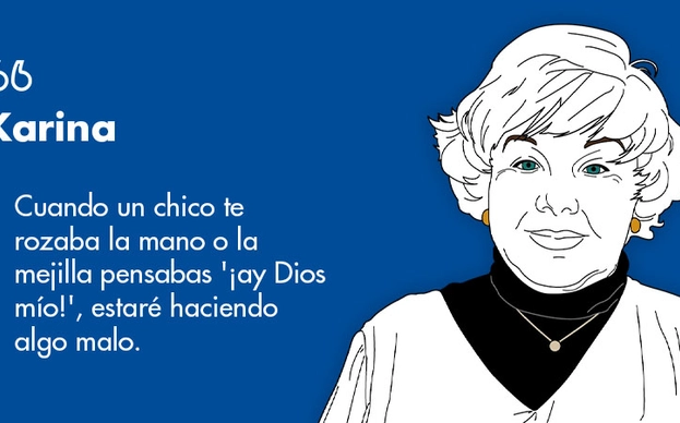 Karina, la voz de los 70: "Cuando un chico te rozaba la mano o la mejilla pensabas '¡ay, Dios mío!, ¿estaré haciendo algo malo?'"