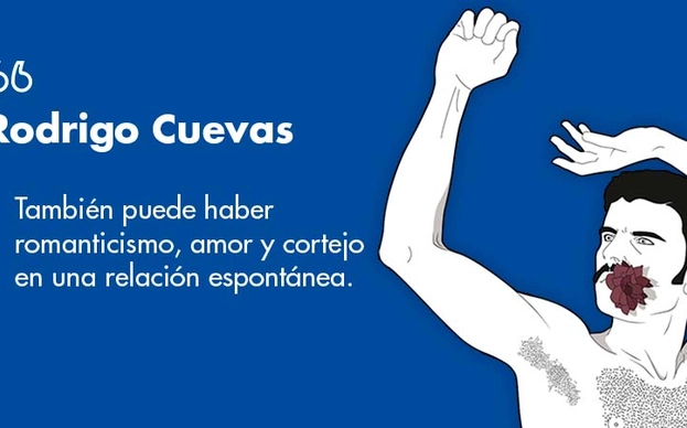 Rodrigo Cuevas: “También puede haber romanticismo, amor y cortejo en una relación espontánea”