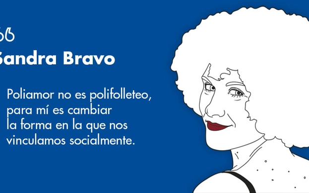 Sandra Bravo, escritora y activista no monógama: “Poliamor no es polifolleteo, para mí es cambiar la forma en la que nos vinculamos socialmente”
