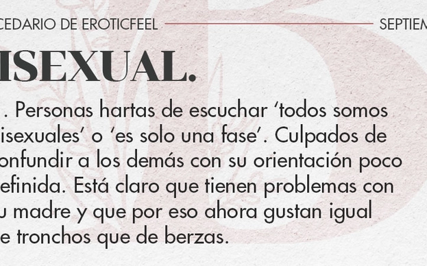 Si digo que soy bisexual, ¿por qué no me crees?
