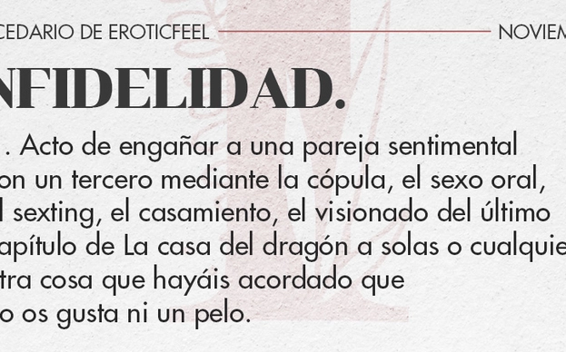 Un beso, un polvo, un tonteo, un mensaje… ¿Qué entiendes tú por infidelidad?