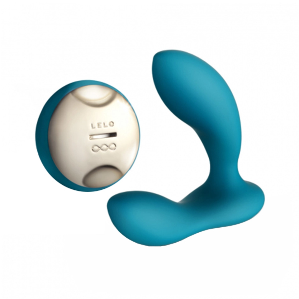 LELO Hugo Azul Turquesa Vibrador Anal Masculino