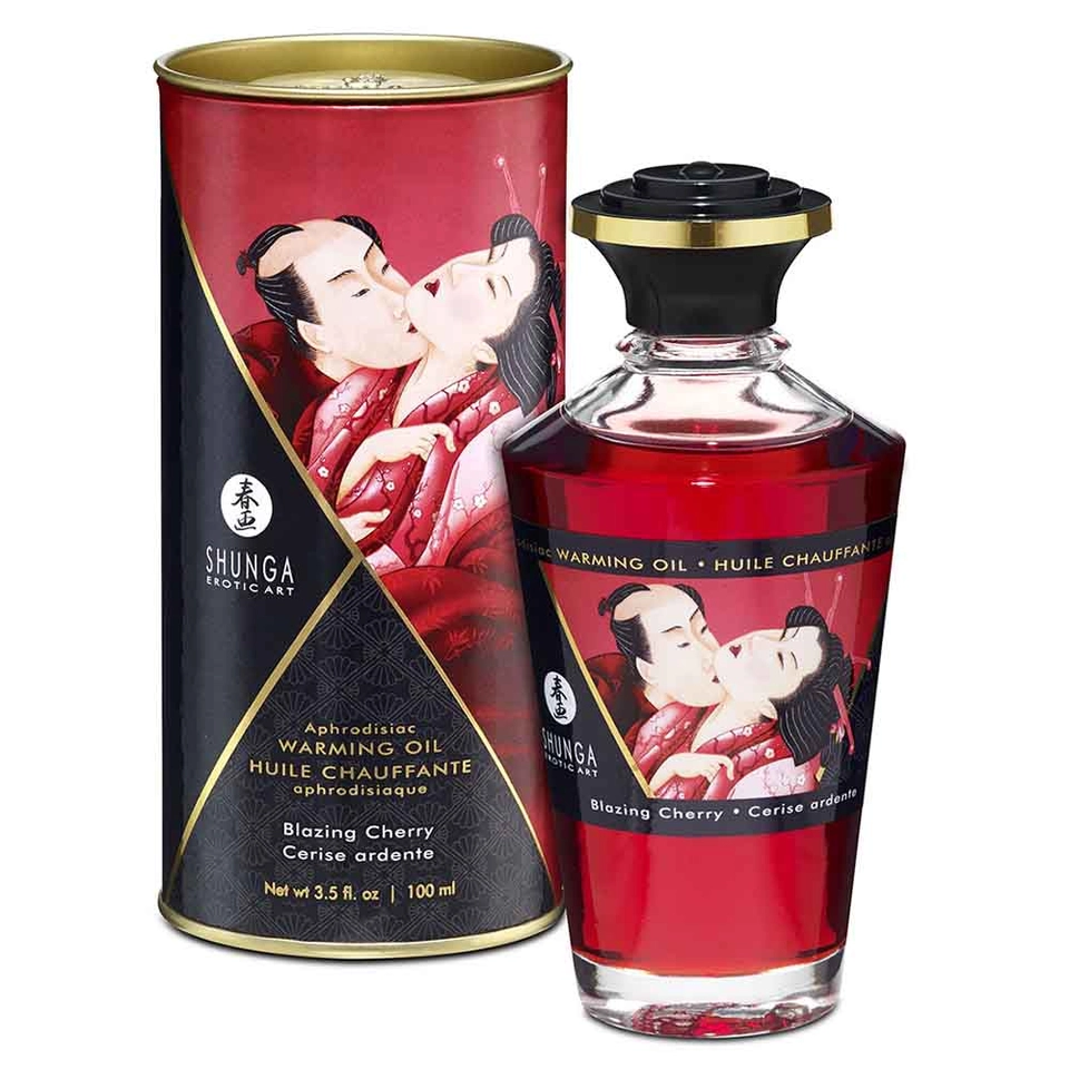 Shunga Blazing Cherry Olio Afrodisiaco