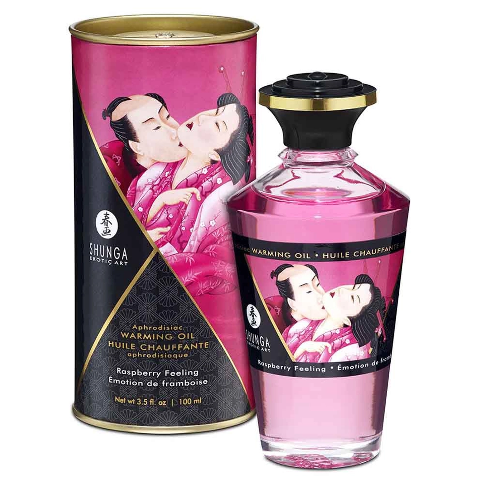 Shunga Raspberry Feeling Aphrodisiac Oil