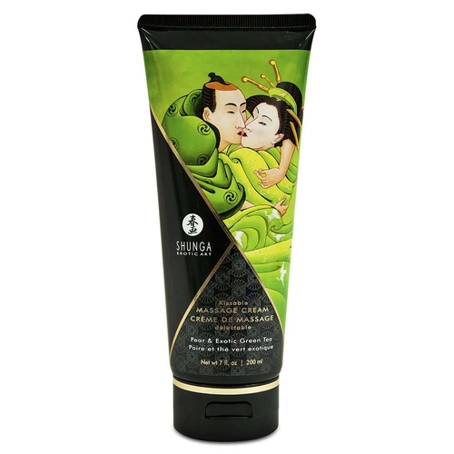 Shunga Pear & Exotic Green Tea Massage Cream