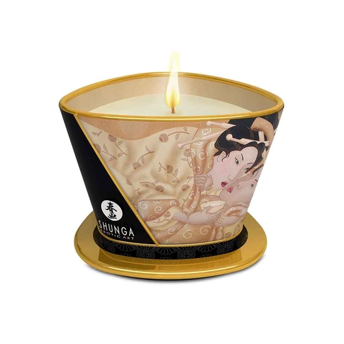 Shunga Vanilla Fetish Massage Candle