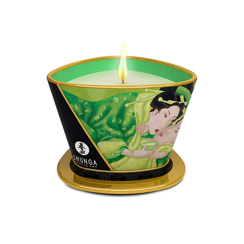 Shunga Exotic Green Tea Candela da Massaggio