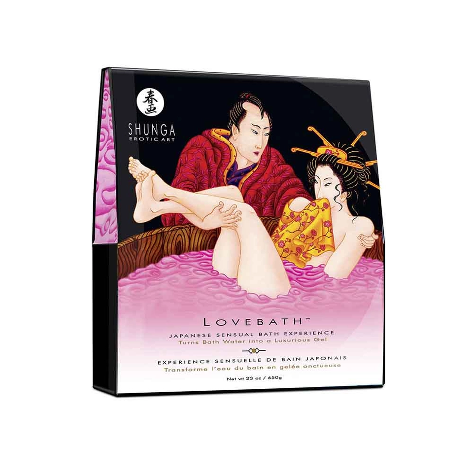 Shunga Lovebath Dragon Fruit Bath Salts