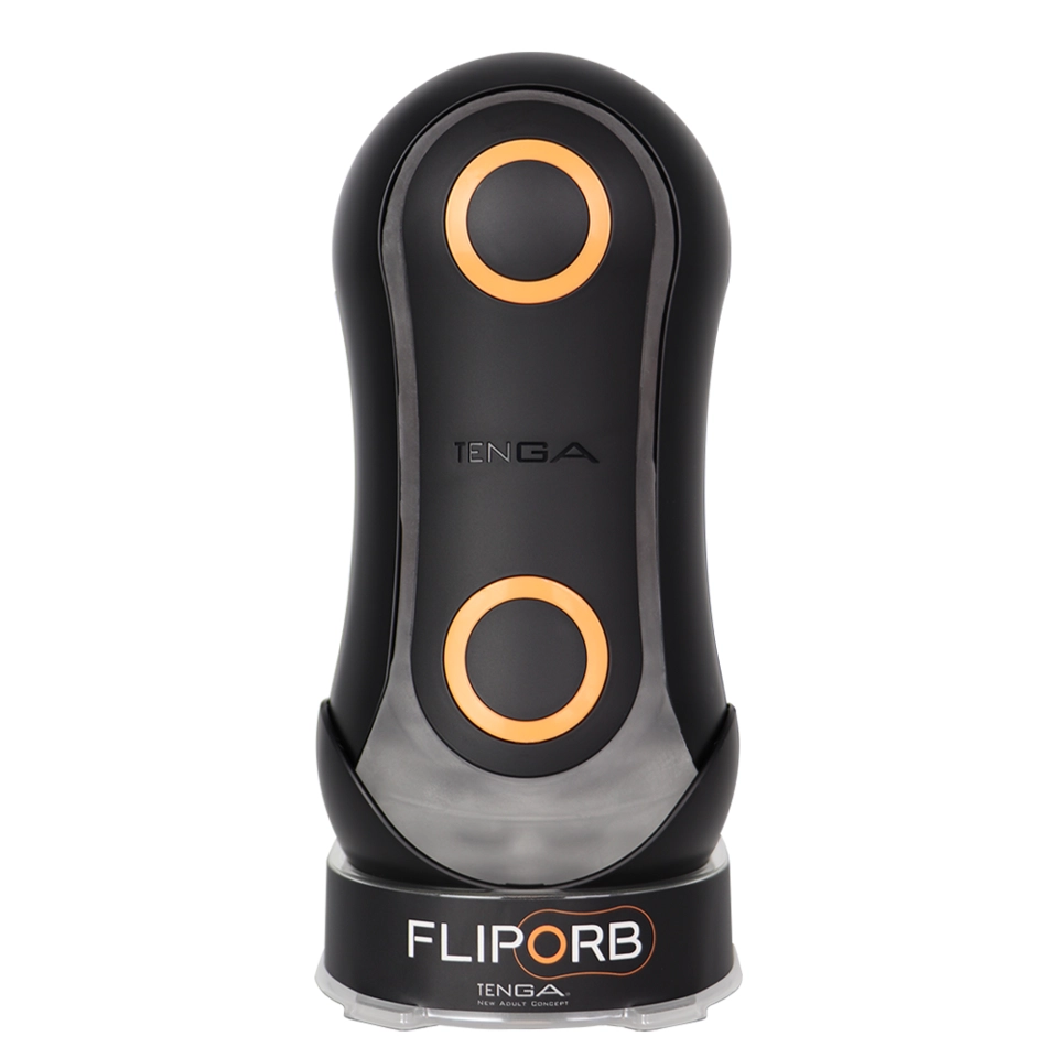 Tenga Flip Orb Strong Orange Crash Masturbator