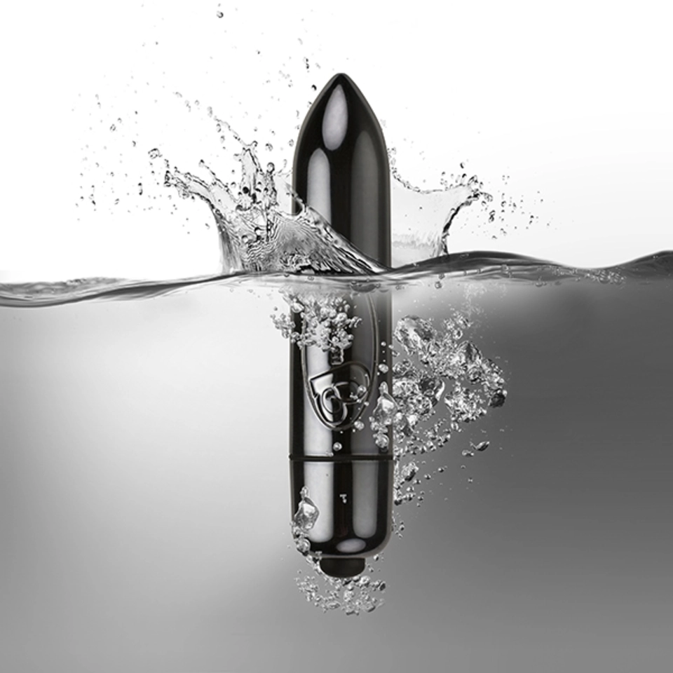 Rocks-Off RO-80mm Midnight Metal Bullet Vibrator - EroticFeel Rocks-Off RO-80mm Midnight Metal Bullet Vibrator - EroticFeel