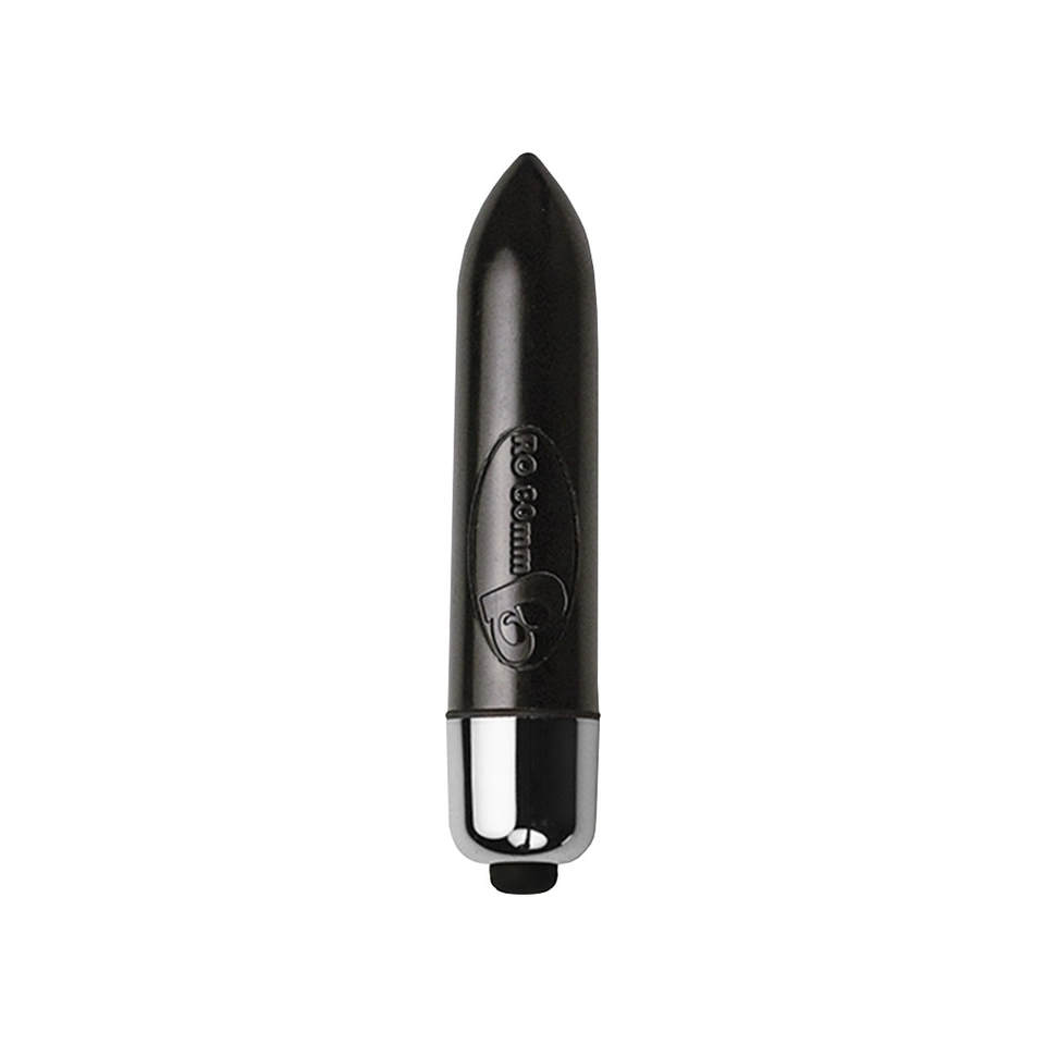 Rocks-Off RO-80mm Black Single Speed Bullet Vibrator