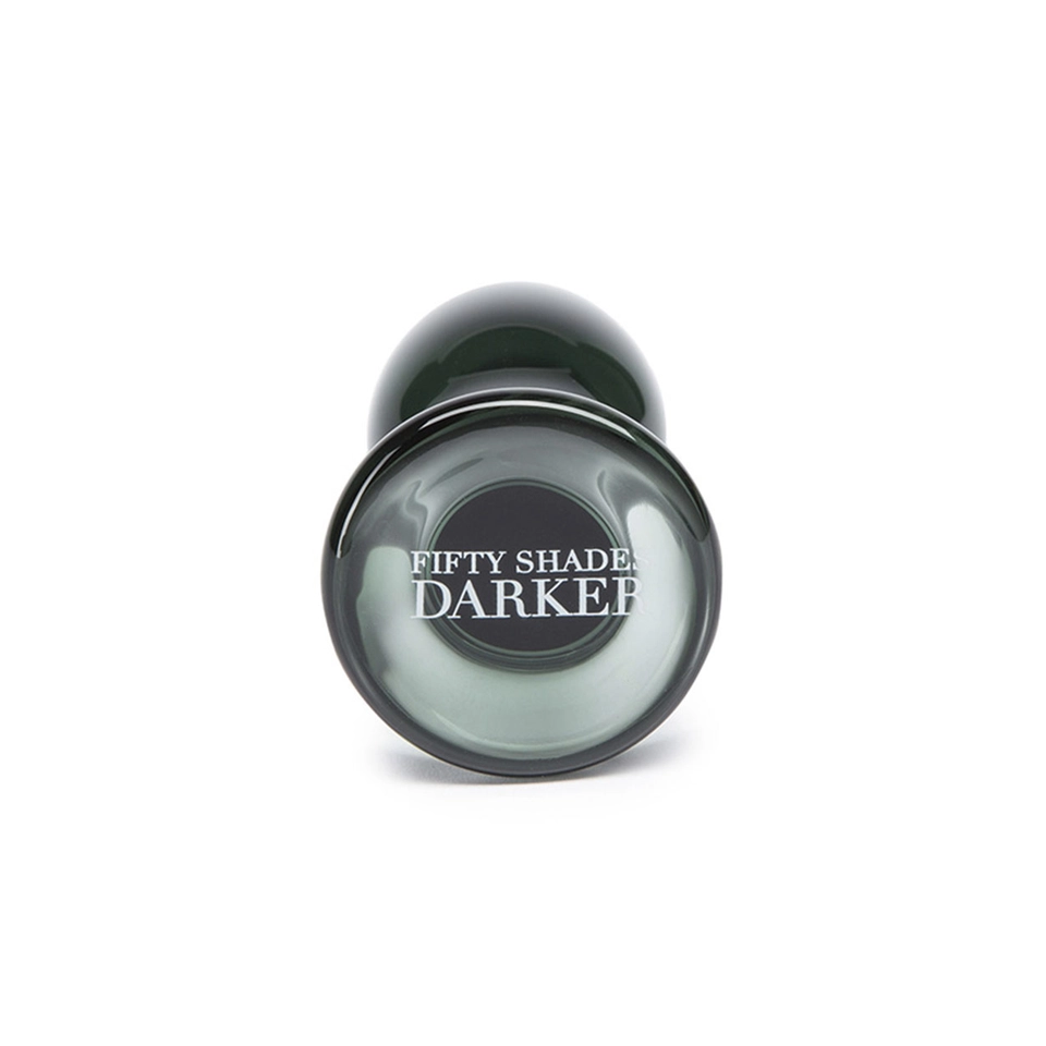 Fifty Shades of Grey Darker Glass Butt Plugl - EroticFeel