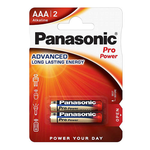 Panasonic Pro Power AAA (x2) Batteries