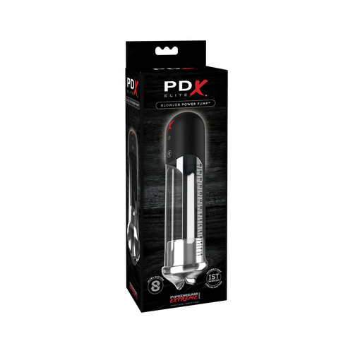Pdx Elite Blowjob Power Pump Masturbador with Suction 2