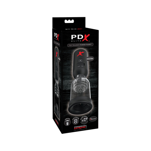Pdx Elite Tip Teazer Power Pump Masturbator mit Saugfunktion 2