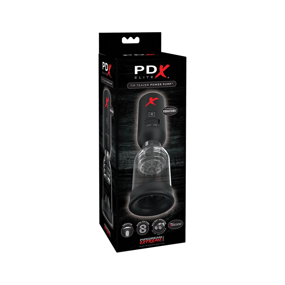Pdx Elite Tip Teazer Power Pump Masturbateur avec Succion 2