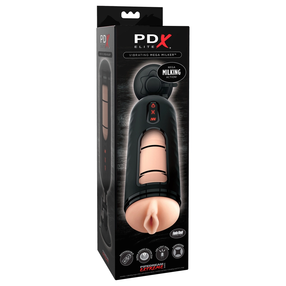 Pdx Elite Vibrating Mega Milker Masturbator 2