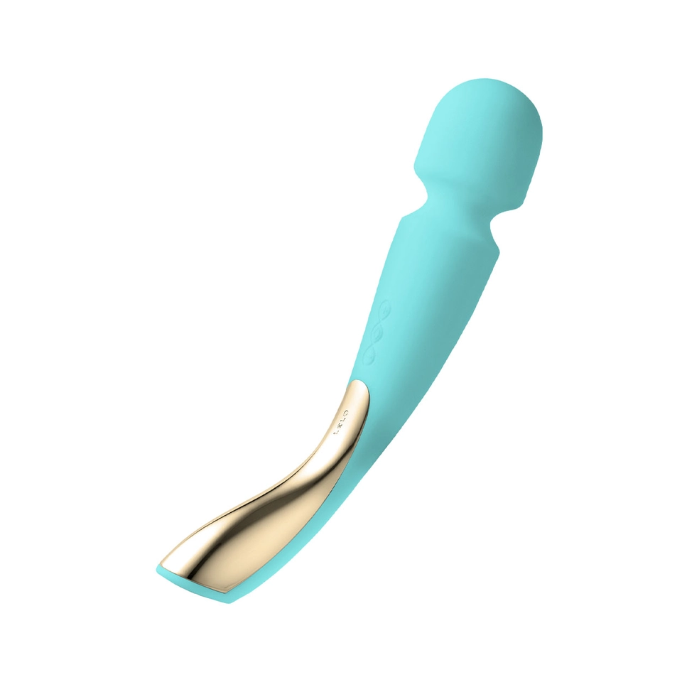LELO Smart Wand 2 Grand Bleu Turquoise Stimulateur