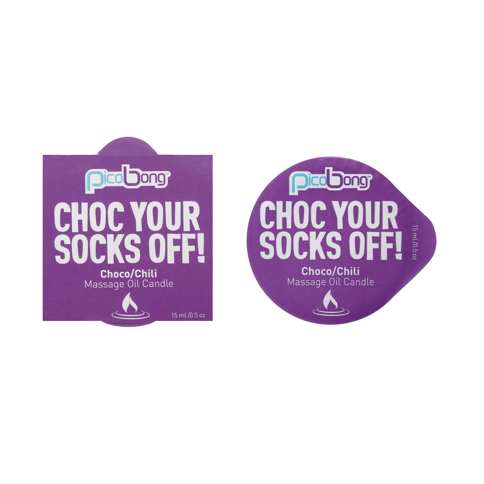 PicoBong Chocolat et Chili Bougie de Massage