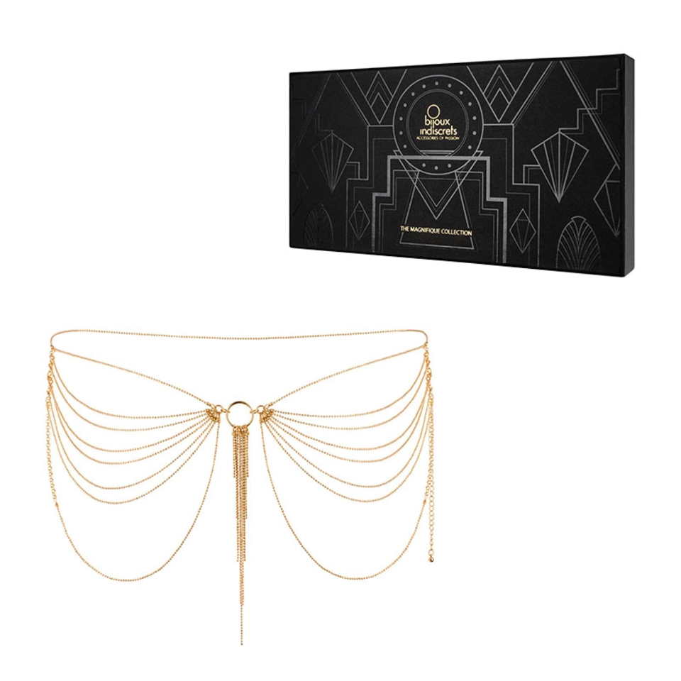 Bijoux Indiscrets The Magnifique Collection Gold Waist Chain