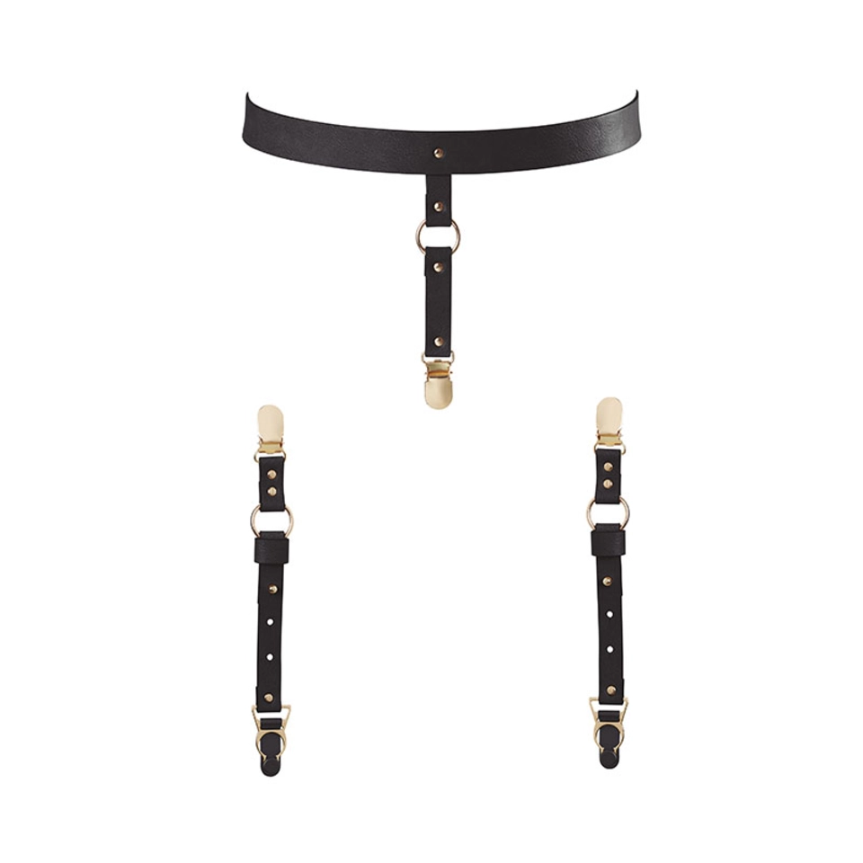 Bijoux Indiscrets Maze Cintura Reggicalze Colore Nero