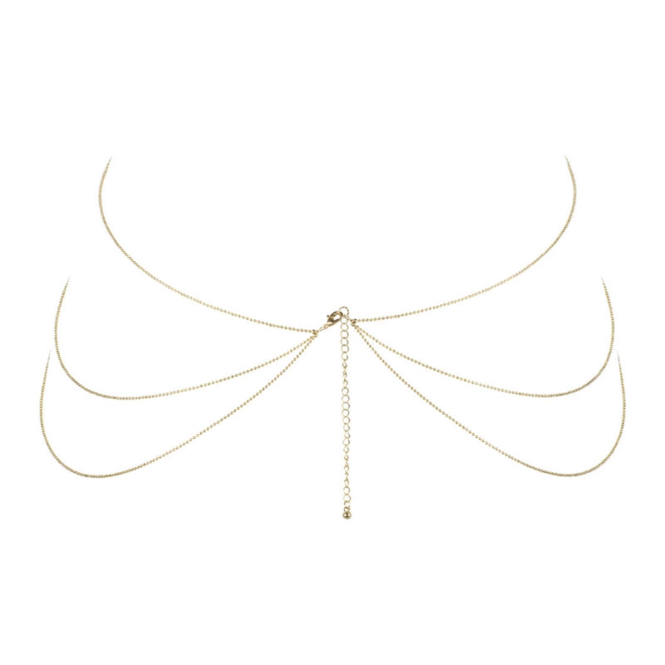 Bijoux Indiscrets The Magnifique Collection Gold Metall-Körperkette