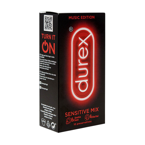 Durex Sensitive Mix Music Edition Kondome