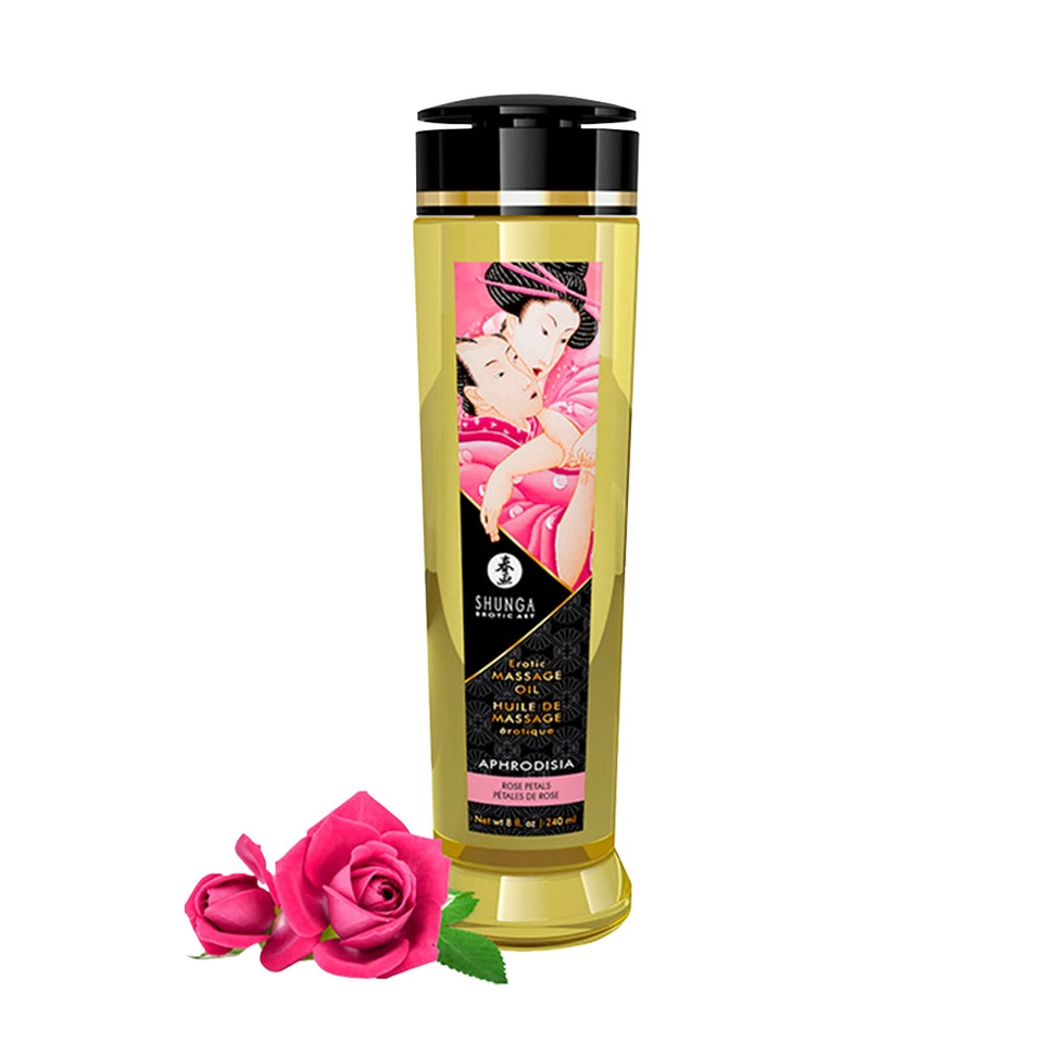 Shunga Aphrodisia Huile pour Massages Érotiques