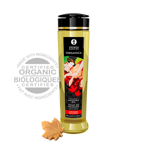 Shunga Maple Delight Organic Massage Oil