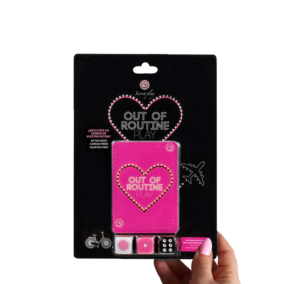 Secret Play Out of Routine Game Language: English and Spanish