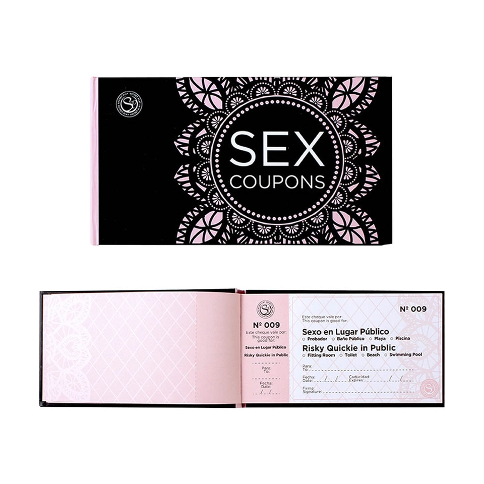 Secret Play Sex Coupons Kupons Sprachen Spanisch und Englisch