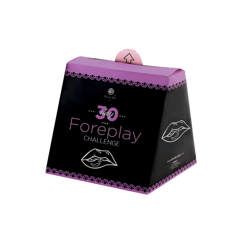 Secret Play 30 Day Foreplay Challenge Jogo Idiomas Francês e Português