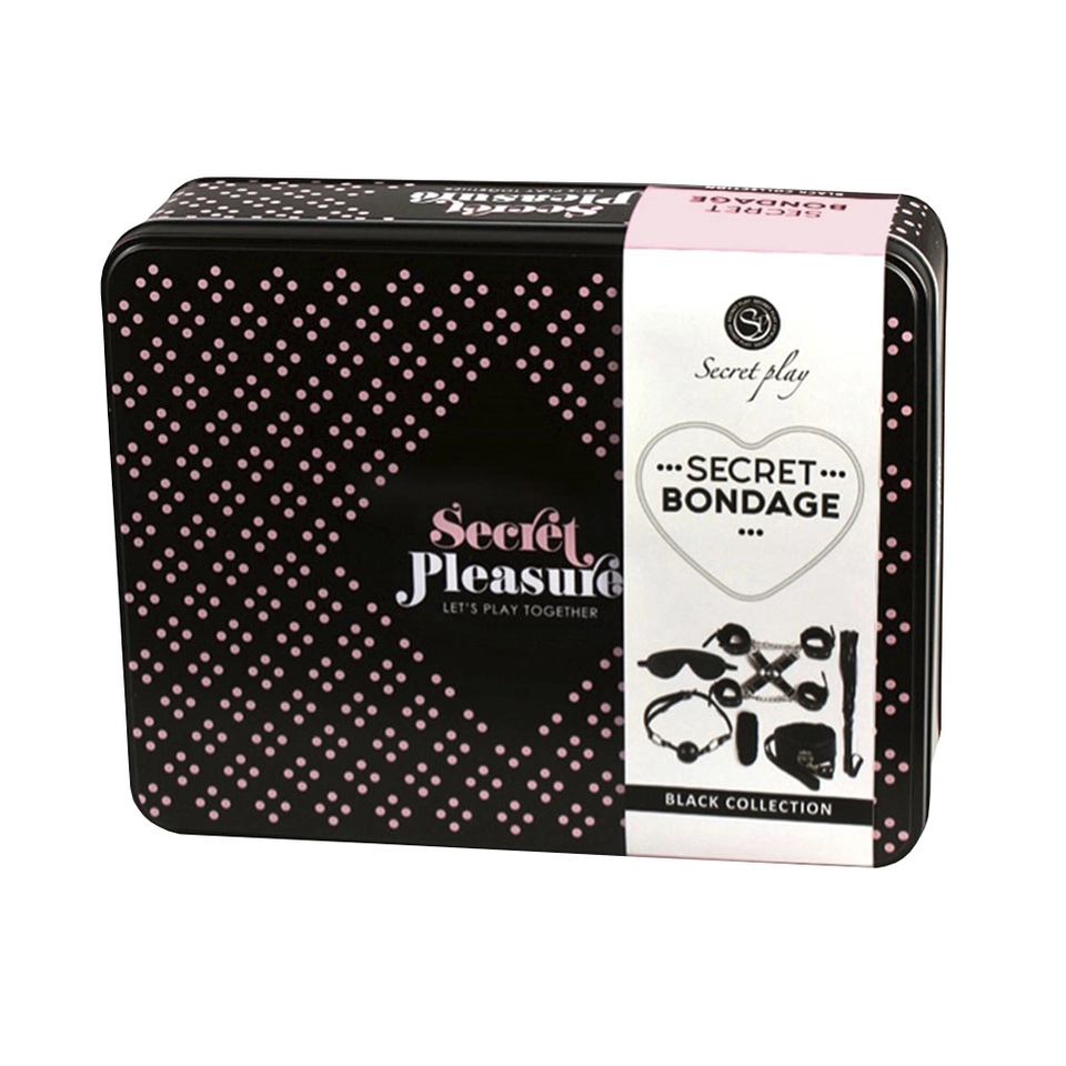 Secret Play Secret Pleasure Secret Bondage Kit Schwarz