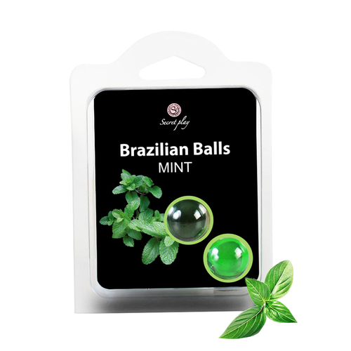 Secret Play Brasilianische Bälle Minze 2er-Set