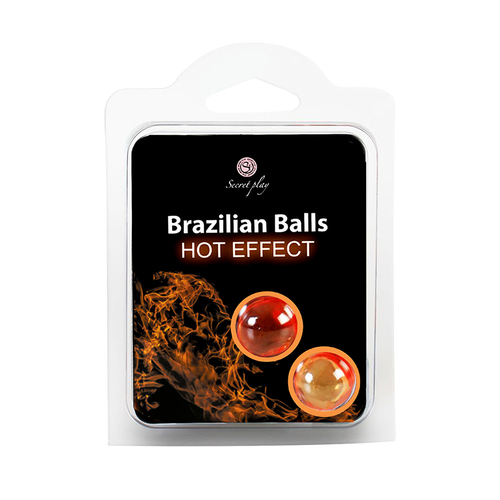 Secret Play Brazilian Balls Hot Effect Pack of 2