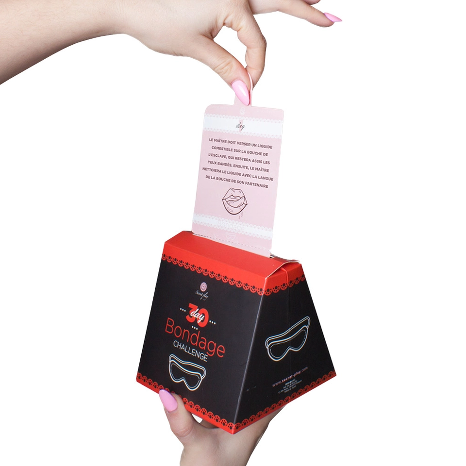 Secret Play 30 Day Bondage Challenge Jeu Langues Français et Portugais