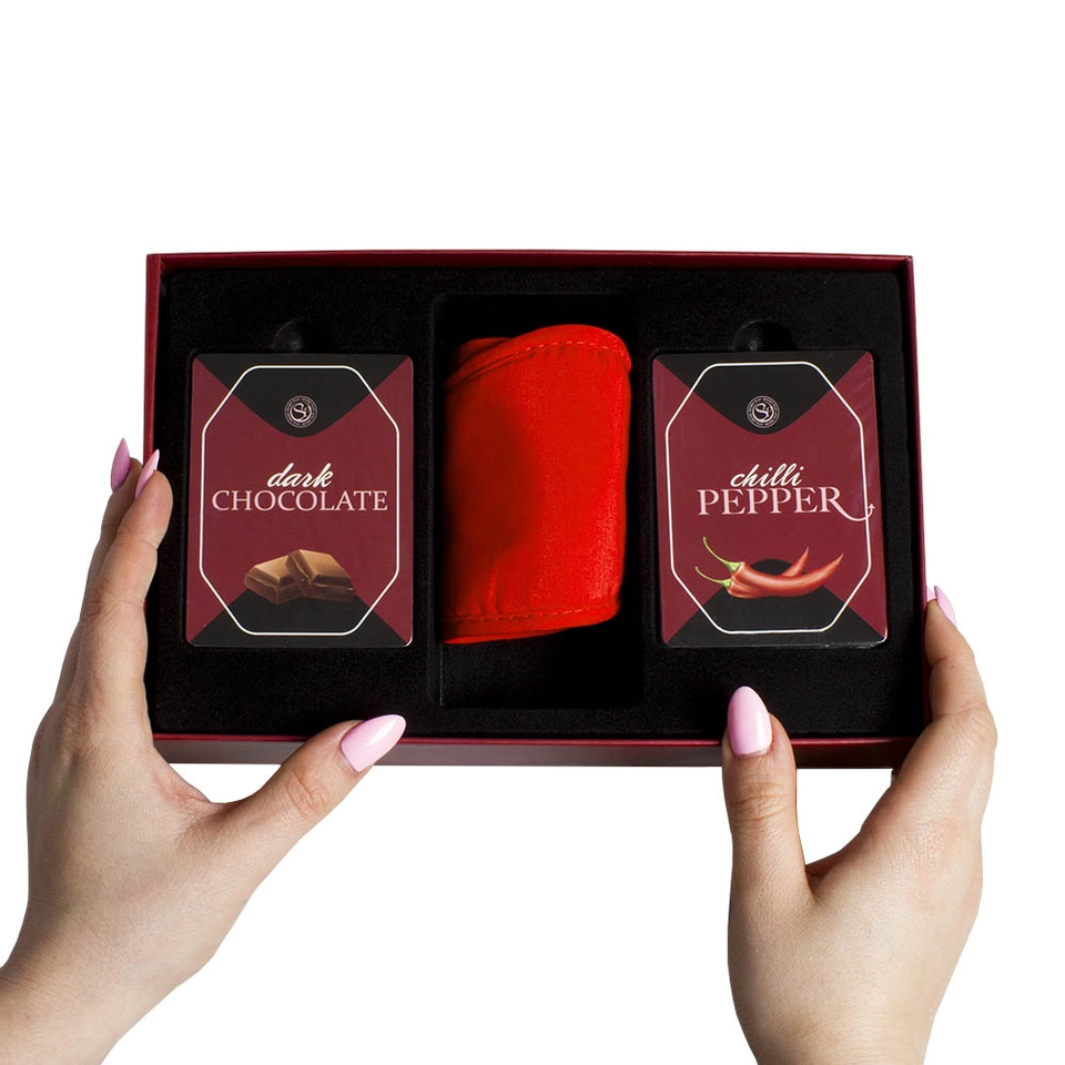 Secret Play Choc & Pepper Spiel Sprachen Spanisch und Englisch