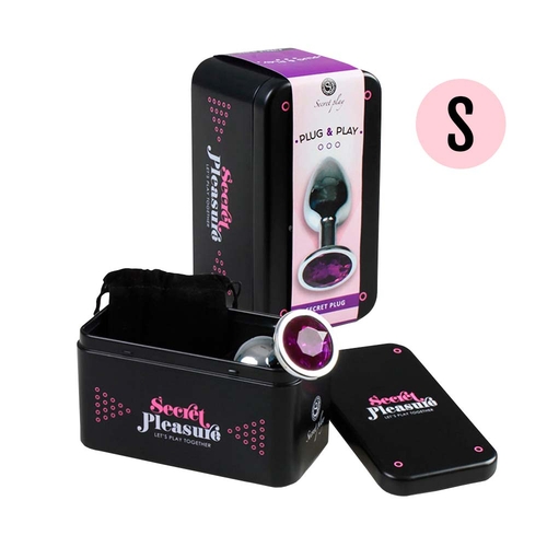 Secret Play Secret Pleasure Plug & Play Plug Small Purple Box