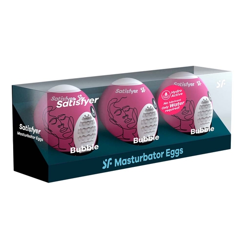 Satisfyer Eggcited (Pack 3 Und. Bubble)