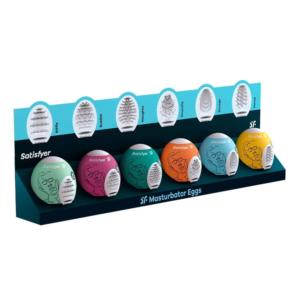 Satisfyer Eggcited Pack of 6