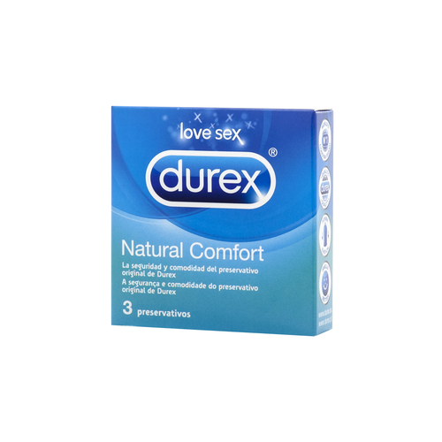 Durex Natural Comfort - 3 Unidades