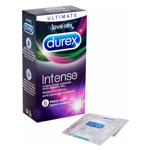 Durex Intense Orgasmic - 6 Unidades
