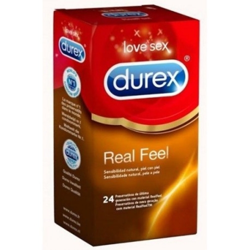 Durex Real Feel - 24 Unidades