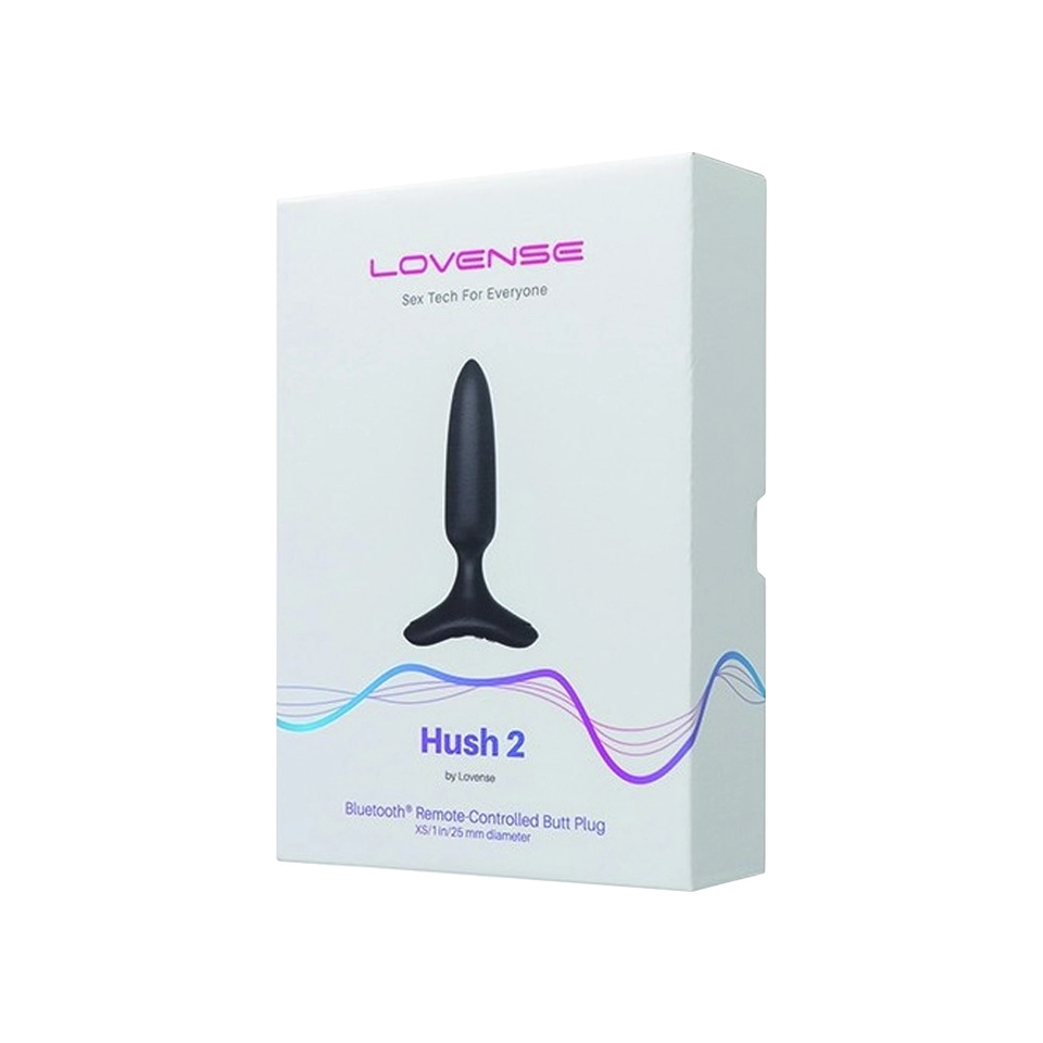 Buy Lovense Hush 2 Vibrating Butt Plug - EroticFeel