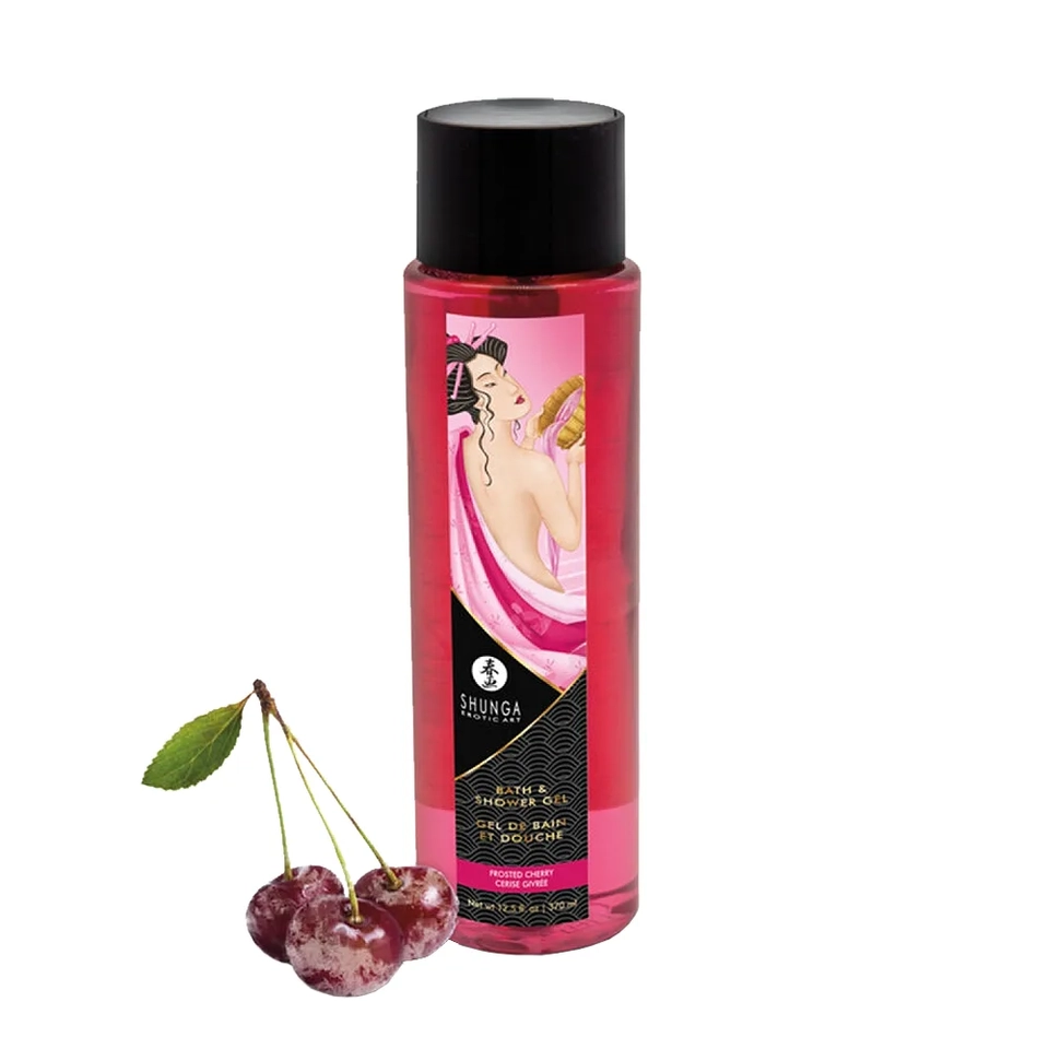 Shunga Frosted Cherry Gel de Duche e Banho
