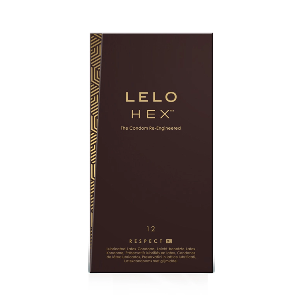 LELO Hex Respect XL Caja de 12 Preservativos