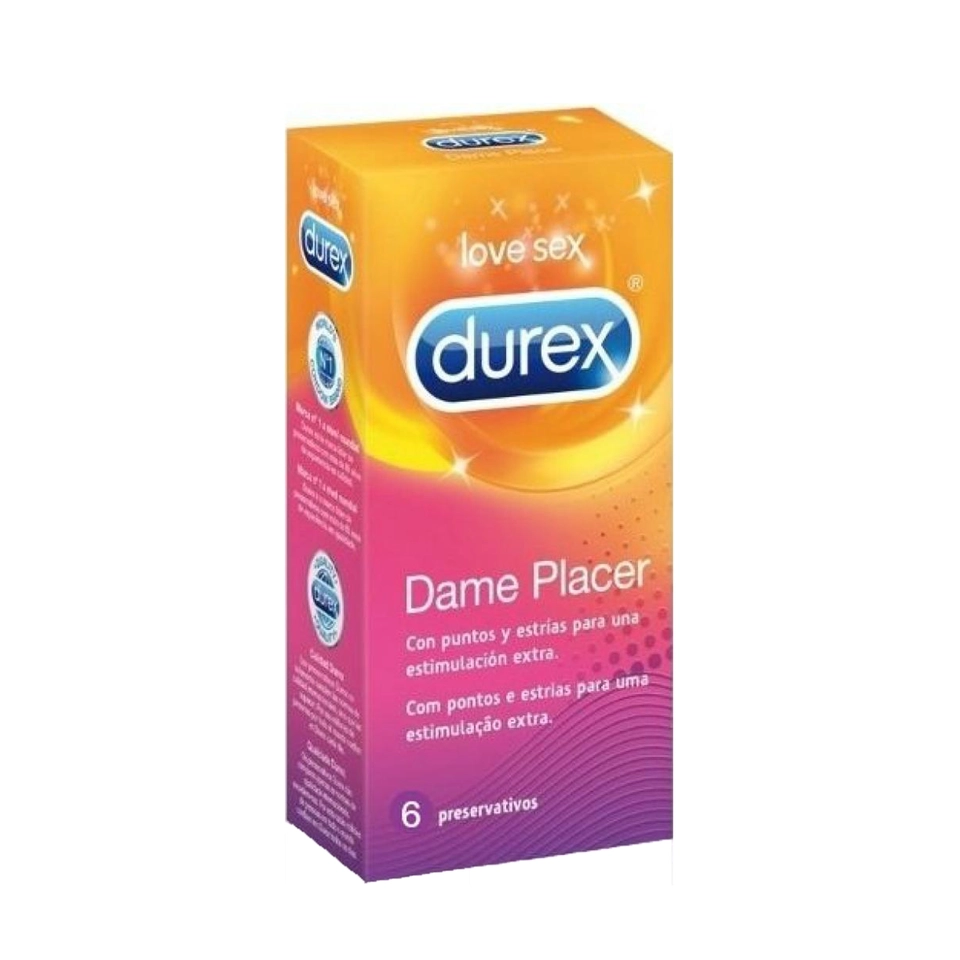 Durex Dame Placer Caja de 6 